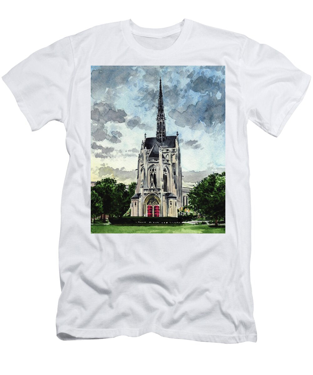 Heinz Chapel University of Pittsburgh Pennsylvania Architecture Wedding Cathedral of Learning Pitt Laura Row T-Shirt