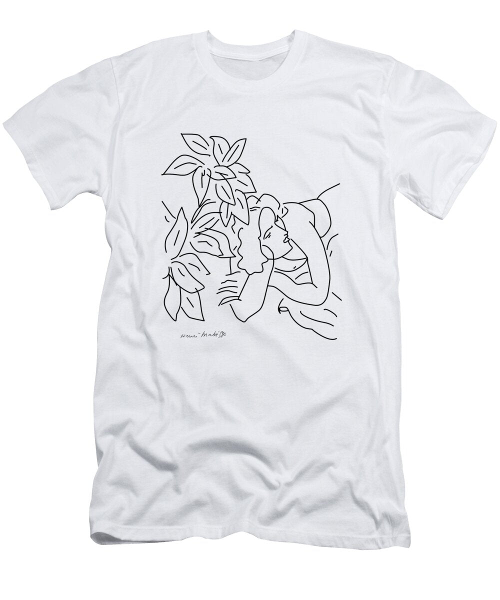 Henri Matisse Women with Flowers Terry Bill T-Shirt