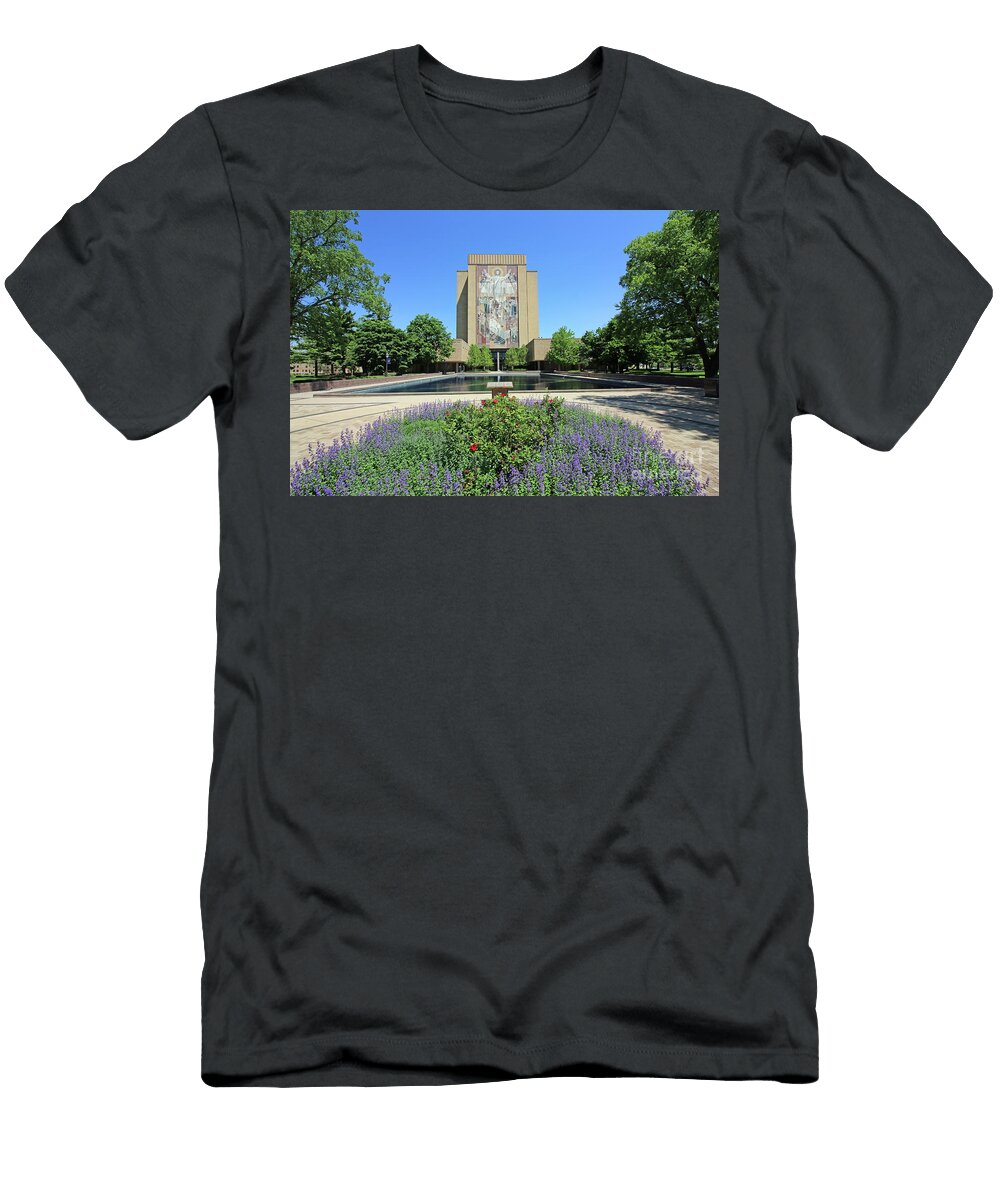 Hesburgh Library University of Notre Dame 7002 Jack Schultz T-Shirt