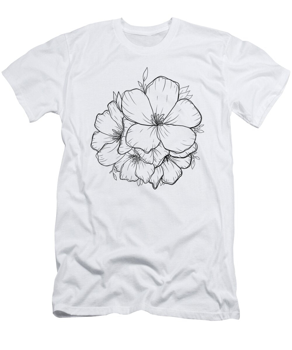 Hibiscus Bunch Cara Newsome T-Shirt