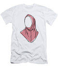 Hijab Woman 04 Single Line Art Colored Set Mounir Khalfouf T-Shirt