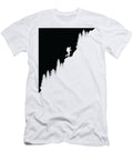Hiker on a Steep Slope Pelo Blanco Photo T-Shirt