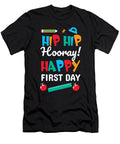 Hip Hip Hooray Happy First Day of School Licensed Art T-Shirt