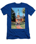 Historic Campus Building with Steeple Canvas College Hollie Love T-Shirt