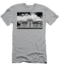 Historic Rice University Lovett Hall and Sallyport Houston Black and White Dmr Filho T-Shirt