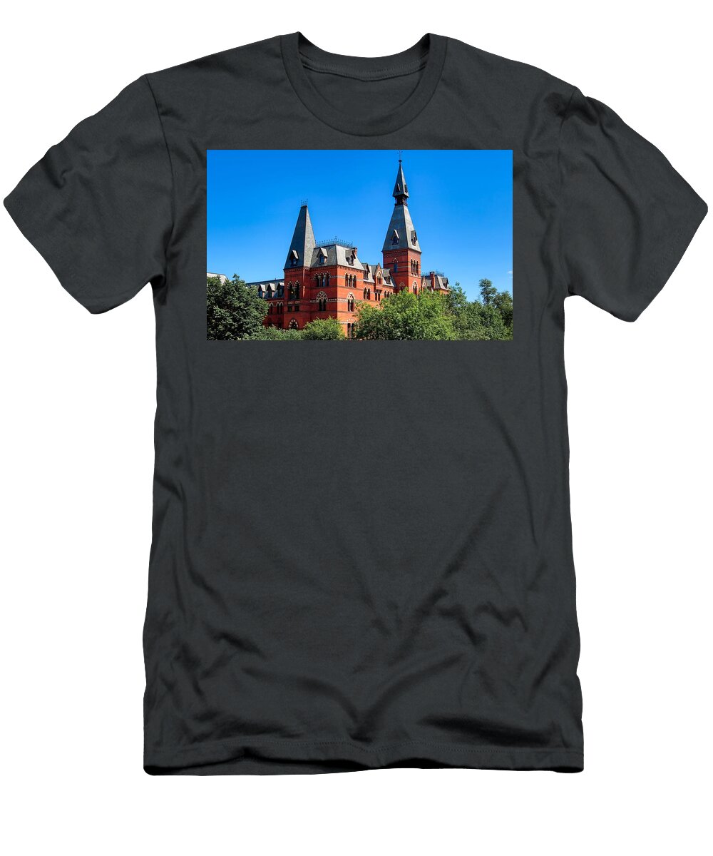 Historic Sage Hall Cornell University Library of Congress T-Shirt