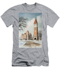 Historic Tower in Winter Scene Iowa State Campus Hollie Love T-Shirt