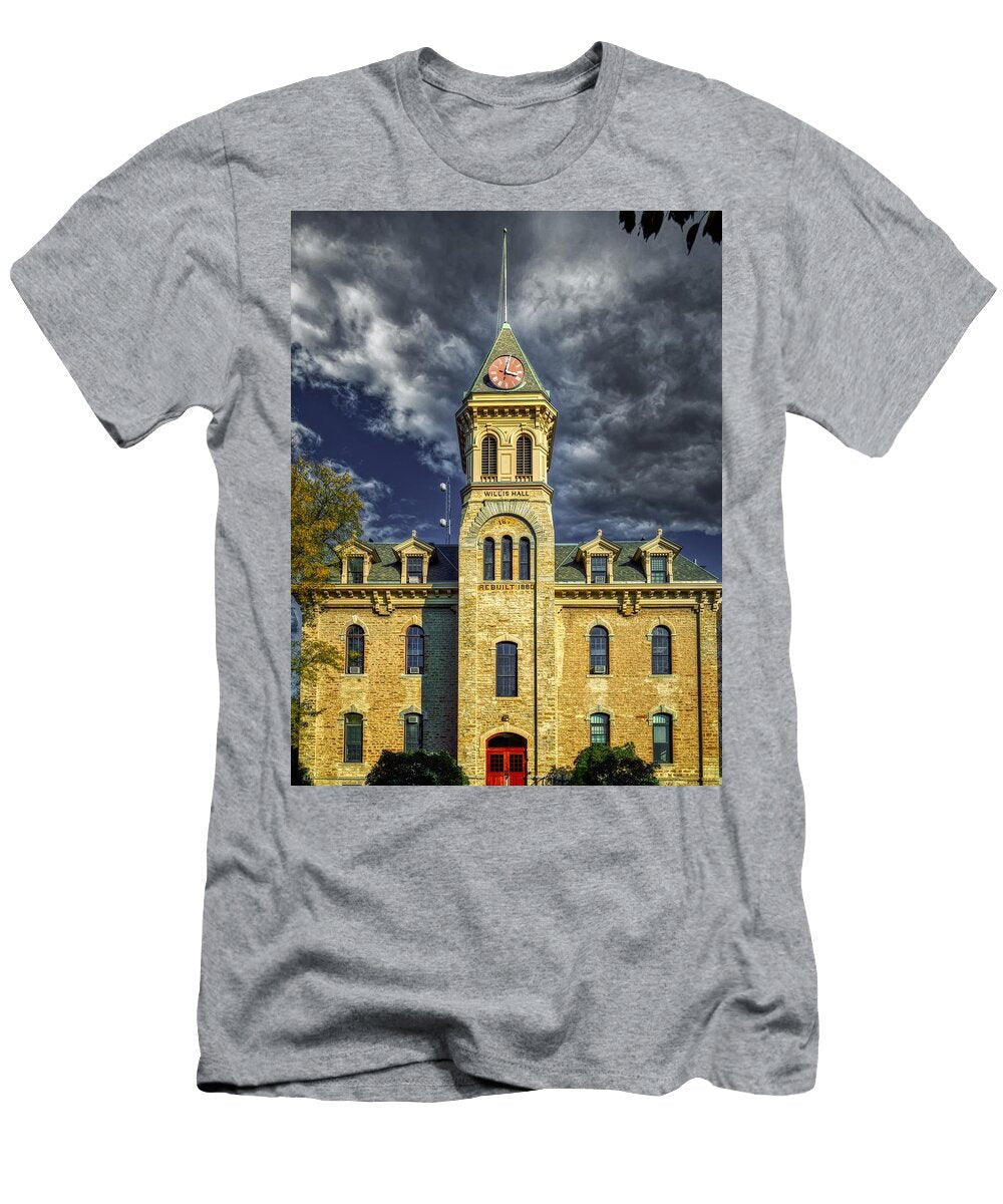 Historic Willis Hall Carleton College Mountain Dreams T-Shirt