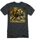 Hockey Players in Intense Match James Spears T-Shirt