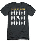 Hockey Same Is Lame Score Laughs on the Ice Hockey T-Shirt