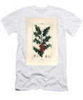 Holly Holly Ilex Aqualifolium with Prickly Leaves and Red Berries Pierre Jean Francois Turpin T-Shirt