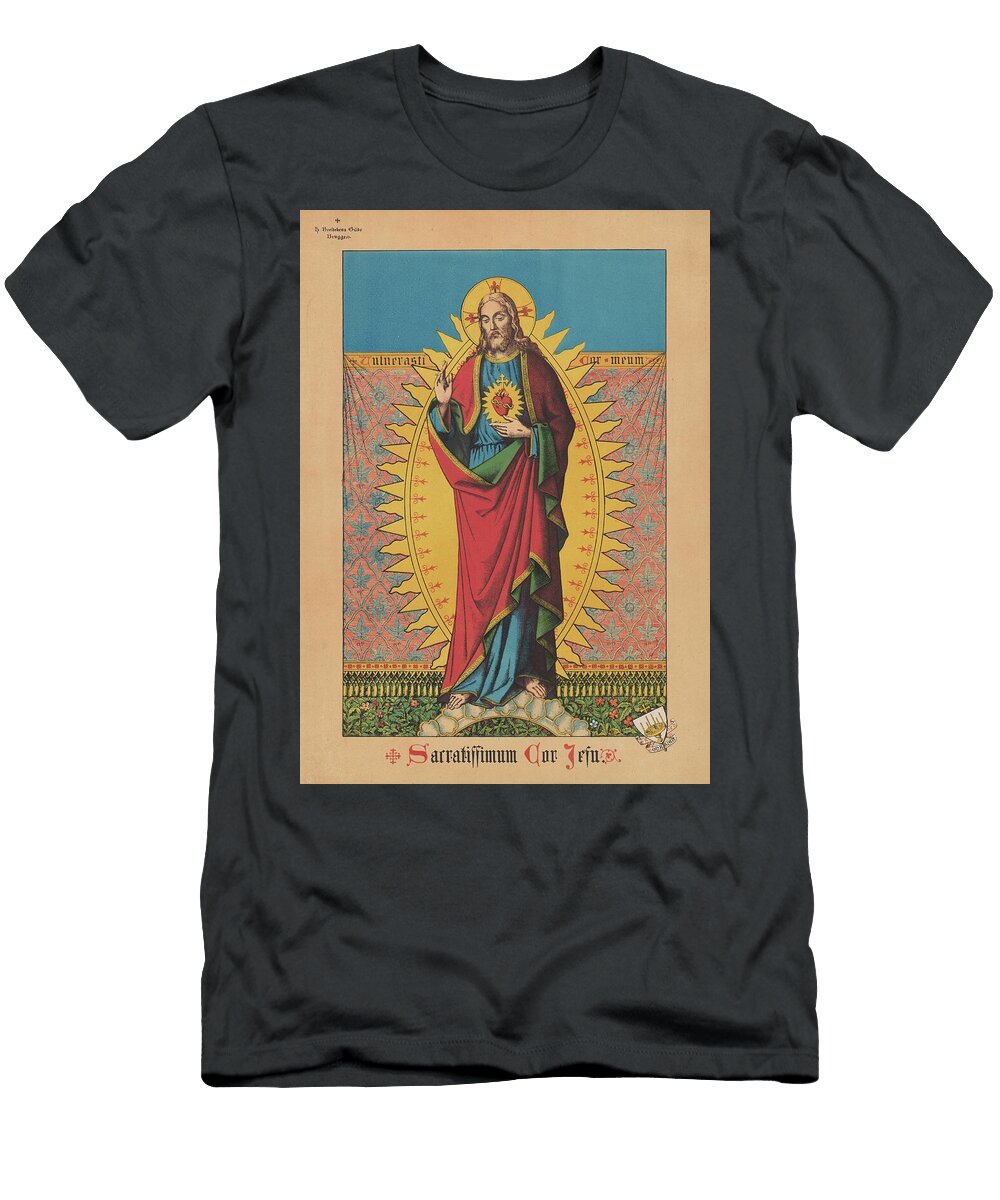 Holy Card of Jesus Jacques Petyt T-Shirt