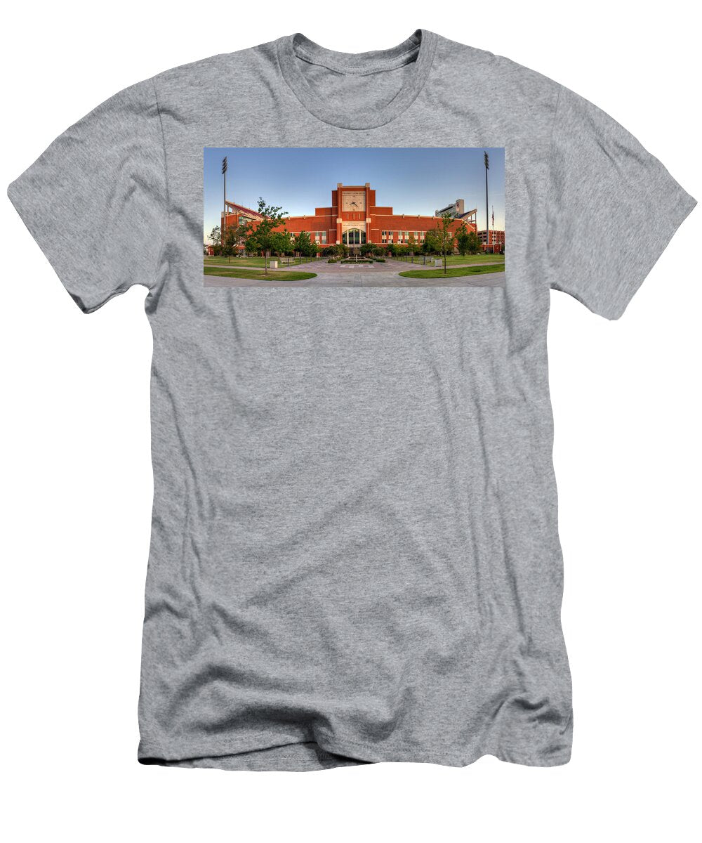 Home of the Sooners Panorama Ricky Barnard T-Shirt