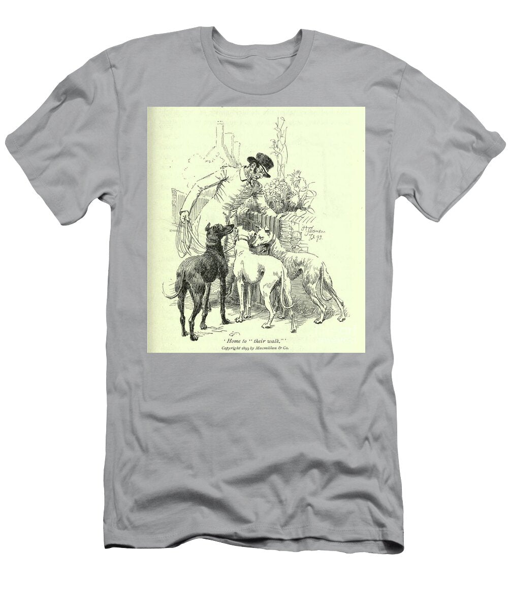 Home to Their Walk L5 Historic Illustrations T-Shirt