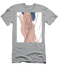 Hope Sign Print Minimal Hand Printable Symbol of Hope Hand Gesture Drawing Minimalist Drawing Prints Mounir Khalfouf T-Shirt