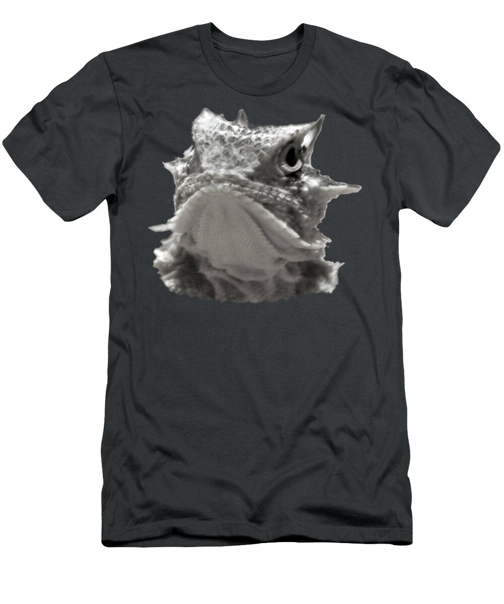 Horned Frog with No Background Dawn Edwards T-Shirt
