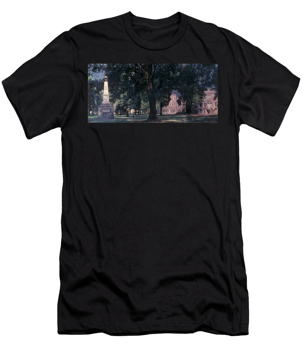 Horseshoe At Usc Mural Blue Sky T-Shirt