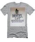 Hotel Cafe Restaurant Painted Sign Teresa Mucha T-Shirt