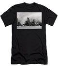 Howard Auditorium and the Prayer Tower Oral Roberts University Black and White Dmr Filho T-Shirt