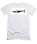 Hug Me Shark Black Pixel Chimp T-Shirt
