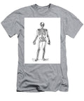 Human Skeleton Illustration Vintage Pete Klinger T-Shirt