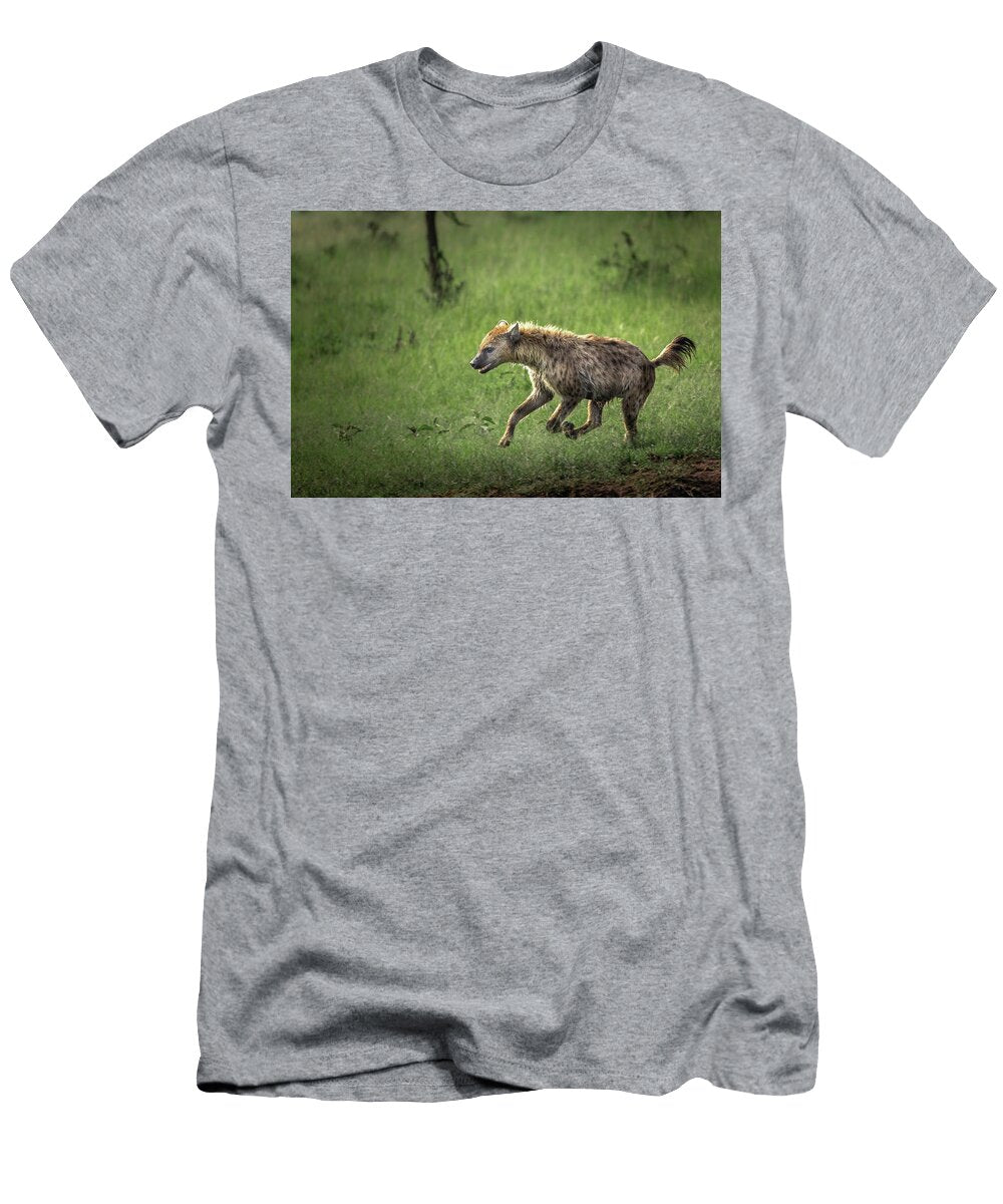 Hyena Running Tommy Mees T-Shirt