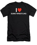 I Heart Sumo Wrestling in White I Heart Everything T-Shirt