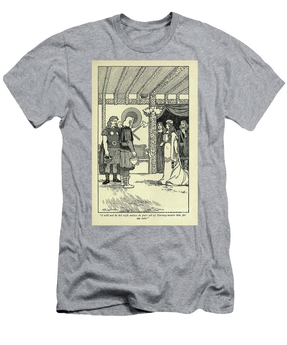 I Will Not Be His Wife L2 Historic Illustrations T-Shirt
