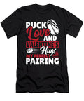Ice Skating Ice Skates Junior Hockey Hockey Valentines Alessandra Roth T-Shirt