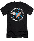 If You Want a Soft Serve Go Get an Ice Cream Funny Badminton Maximus Designs T-Shirt