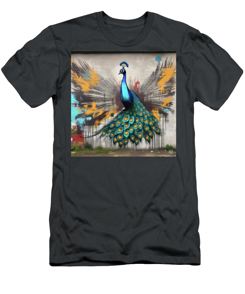 Iim a Peacock You Gotta Let Me Flaunt It Grafpunk T-Shirt