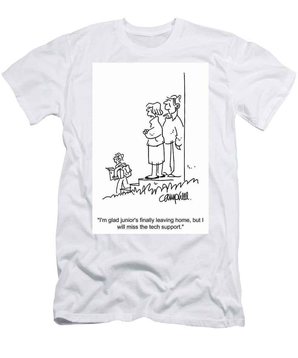 Im Glad Juniors Finally Leaving Home But I Will Miss Martha Campbell T-Shirt