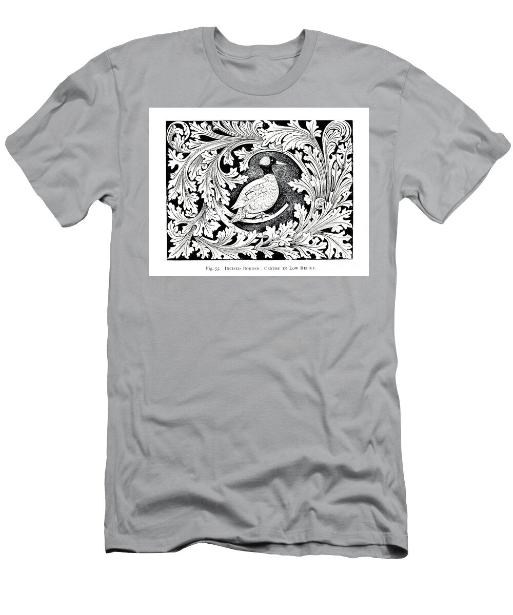 Incised Border Centre in Low Relief R2 Historic Illustrations T-Shirt