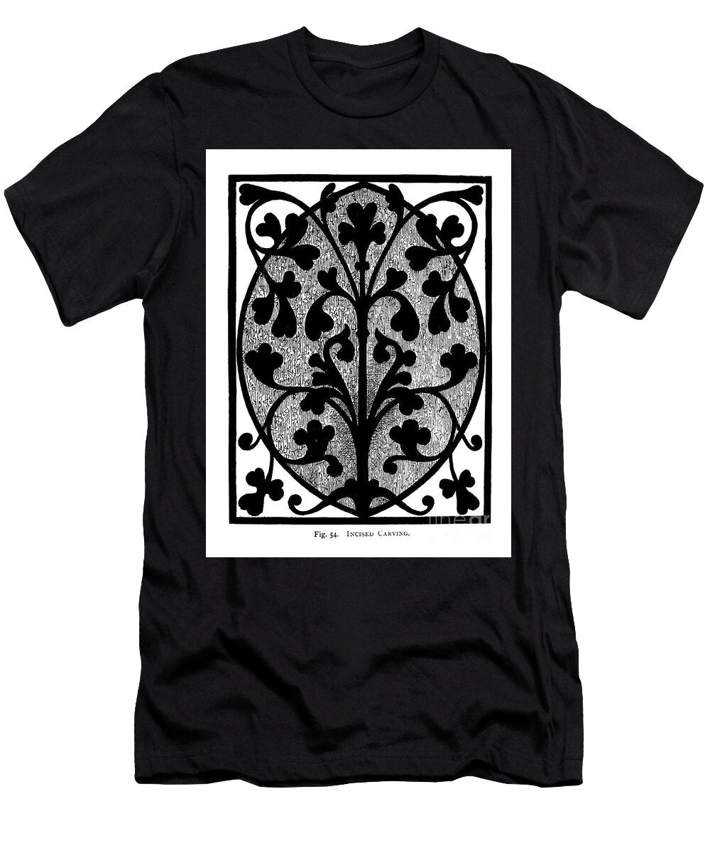 Incised Carving R1 Historic Illustrations T-Shirt