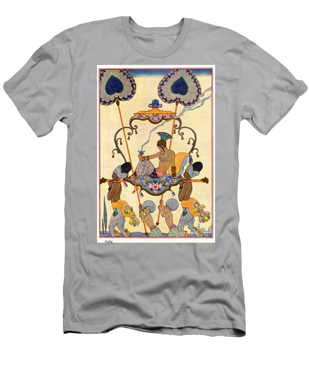 India From the Art of Perfume Pub 1912 Georges Barbier T-Shirt