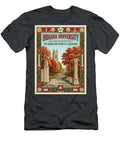 Indiana University Campus Iconic Vintage Travel Poster Sampadart Gallery T-Shirt