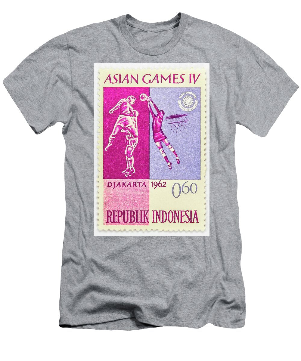 Indonesia Asian Games Jakarta Football Soccer Goalkeeper Athletics Movement Vivida Photo T-Shirt