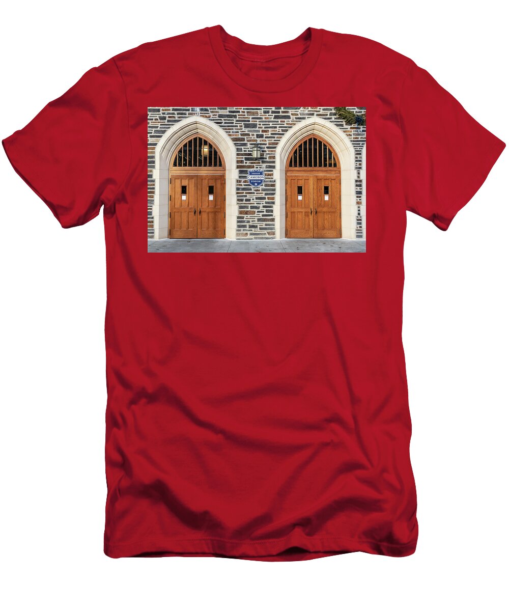 Indoor Cameron Stadium Doors John Mcgraw T-Shirt