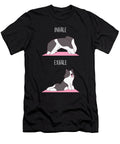 Inhalte Exhale Yoga Pilates Fitness Exercise Gift Thomas Larch T-Shirt