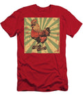 Inline Skating Chicken Comic Book Art 135 Mad Paperairplanes T-Shirt