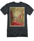Interior of St Michaels Gallery From Graphic and Literary Illustration of Fonthill Abbey W Finley T-Shirt
