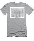 Interior of the Temple At Esneh M1 Historic Illustrations T-Shirt