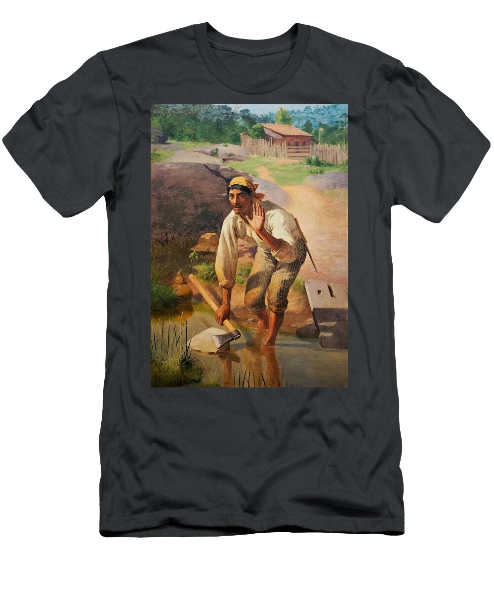 Interrupted Whetting Portugues Amolacao Interrompida Jose Ferraz De Almeida Junior T-Shirt