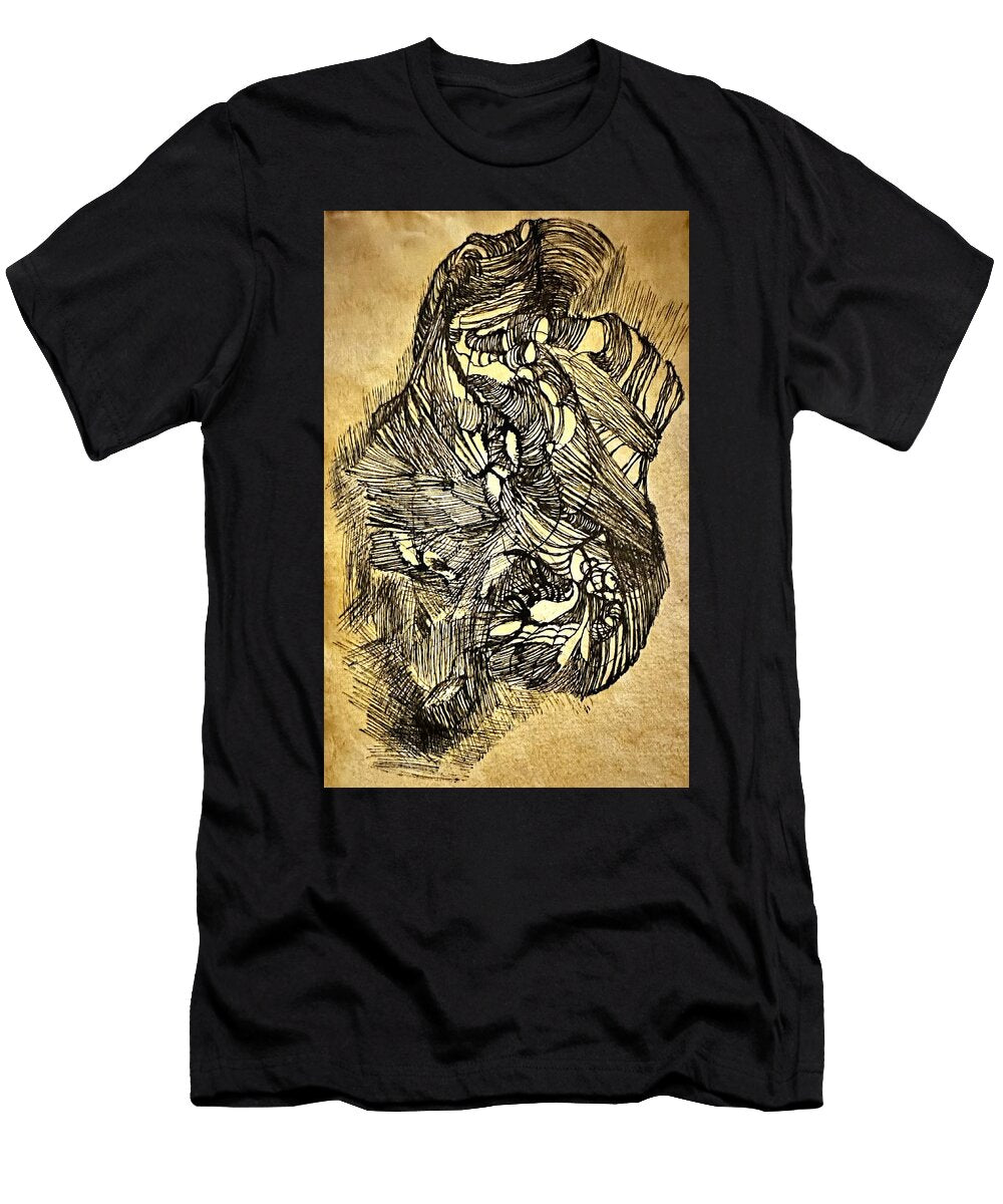 Intuitive Sketch on Vishnu Paper Fallon Franzen T-Shirt