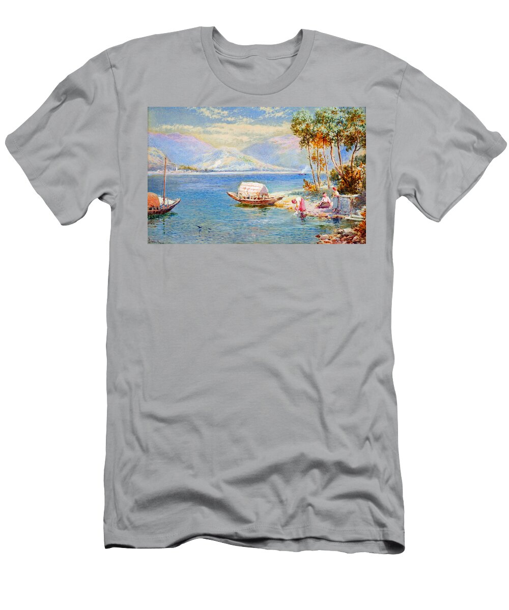 Italian Lake Charles Edmund Rowbotham T-Shirt