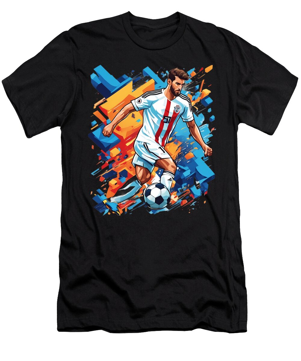 Italy Football Anime Girl Nft T-Shirt