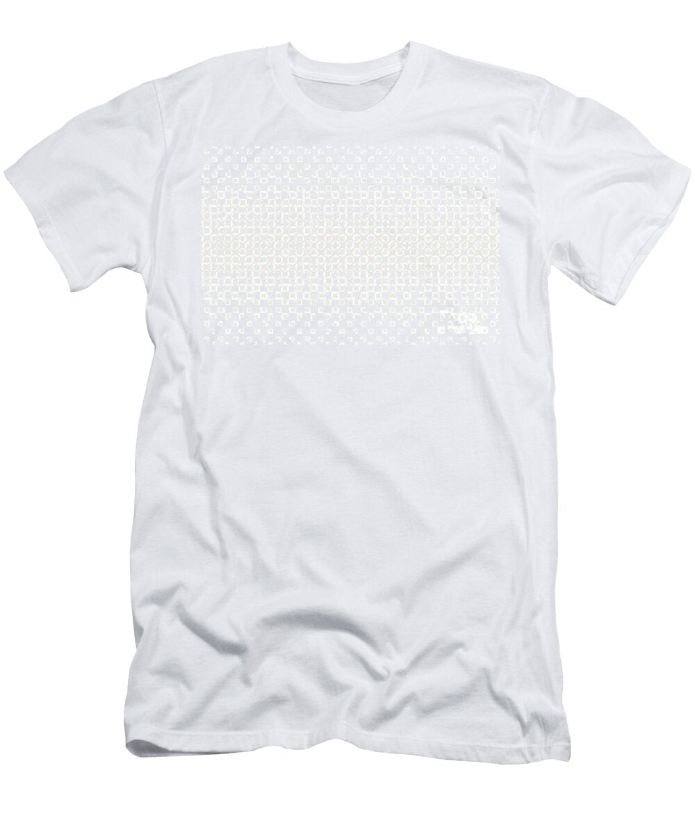 Ivory White Halftone Abstract Polka Dot Pattern 2 Pairs Valspar 2023 Coty Cozy White 3008 10c Petite Patterns T-Shirt