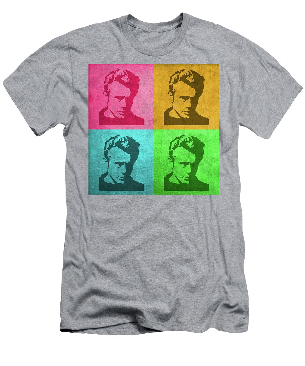 James Dean Vintage Pop Art Design Turnpike T-Shirt