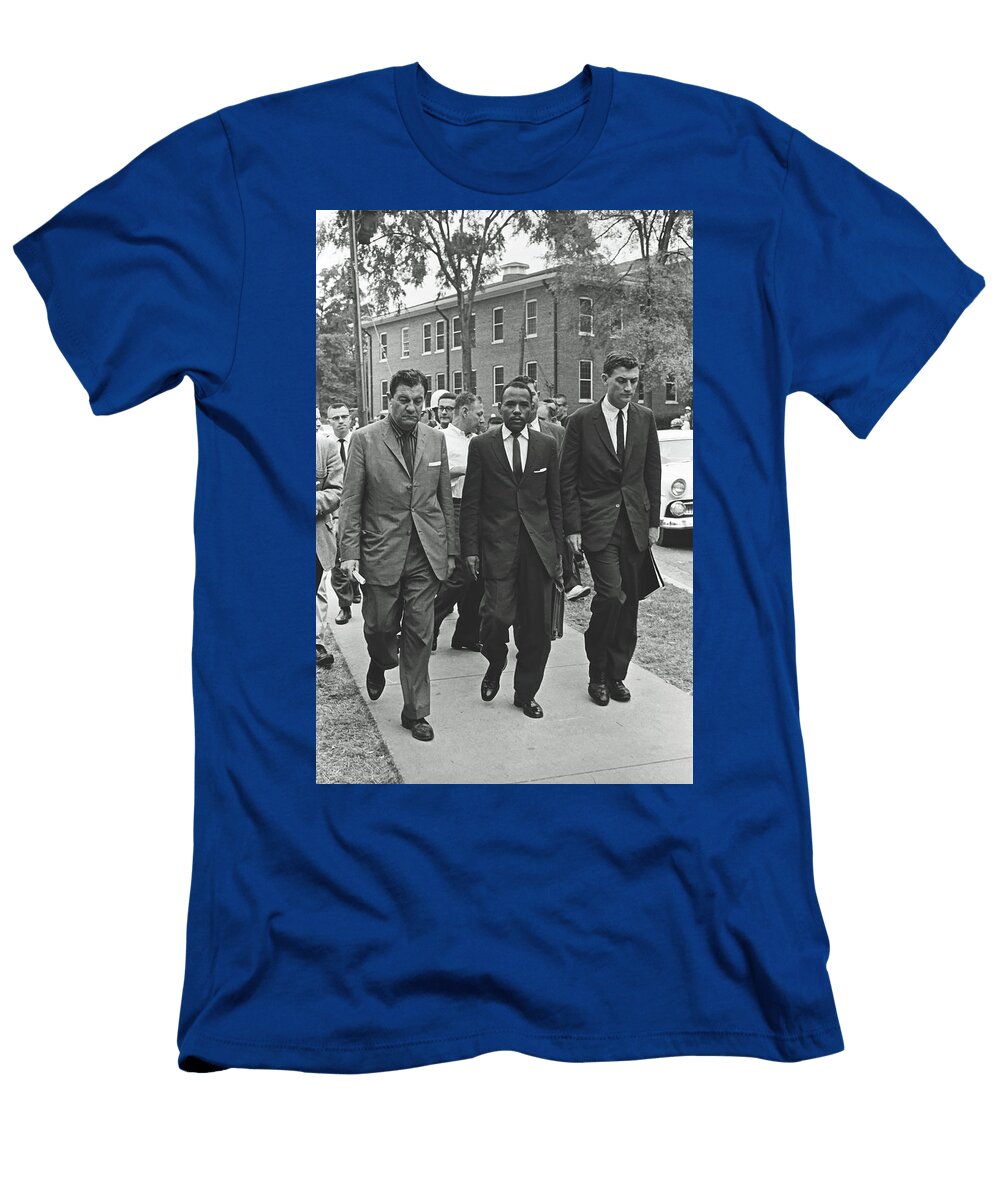 James Meridith and Ole Miss Integration 1962 Library of Congress T-Shirt
