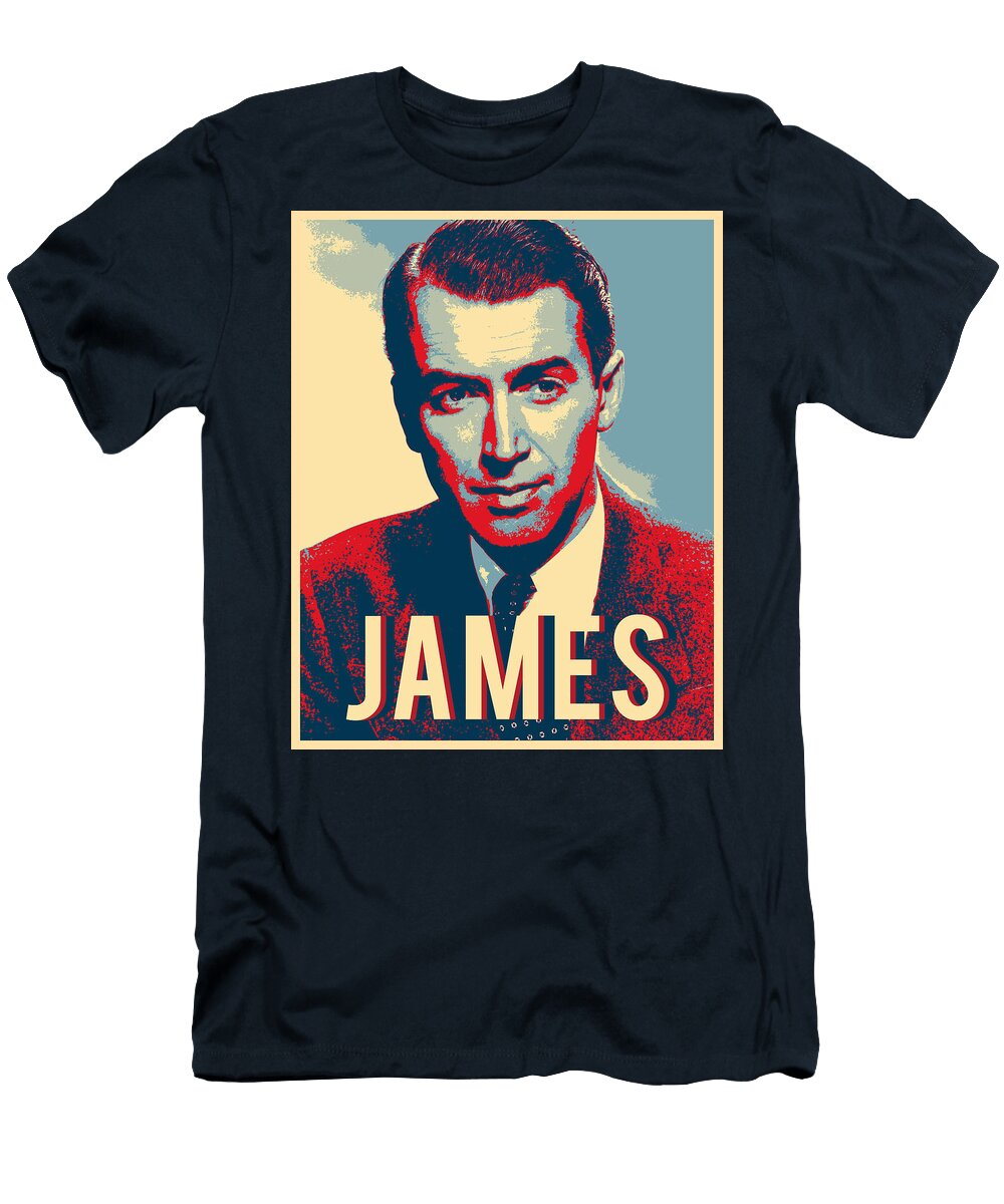 James Stewart Hope Pop Art Carlos V T-Shirt
